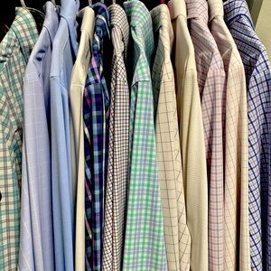 Mizzen + Main  Medium Trim Fit Dress Shirts